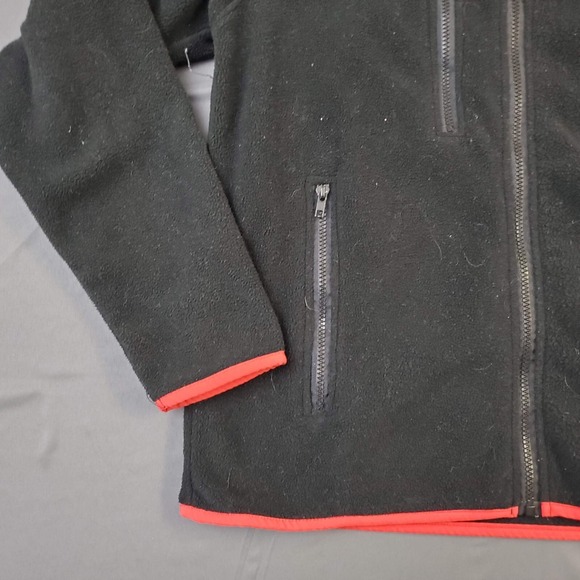 BMOC Louisville Cardinals Fleece Jacket Small Black Red Full Zip The Ville NCAA - Picture 11 of 12